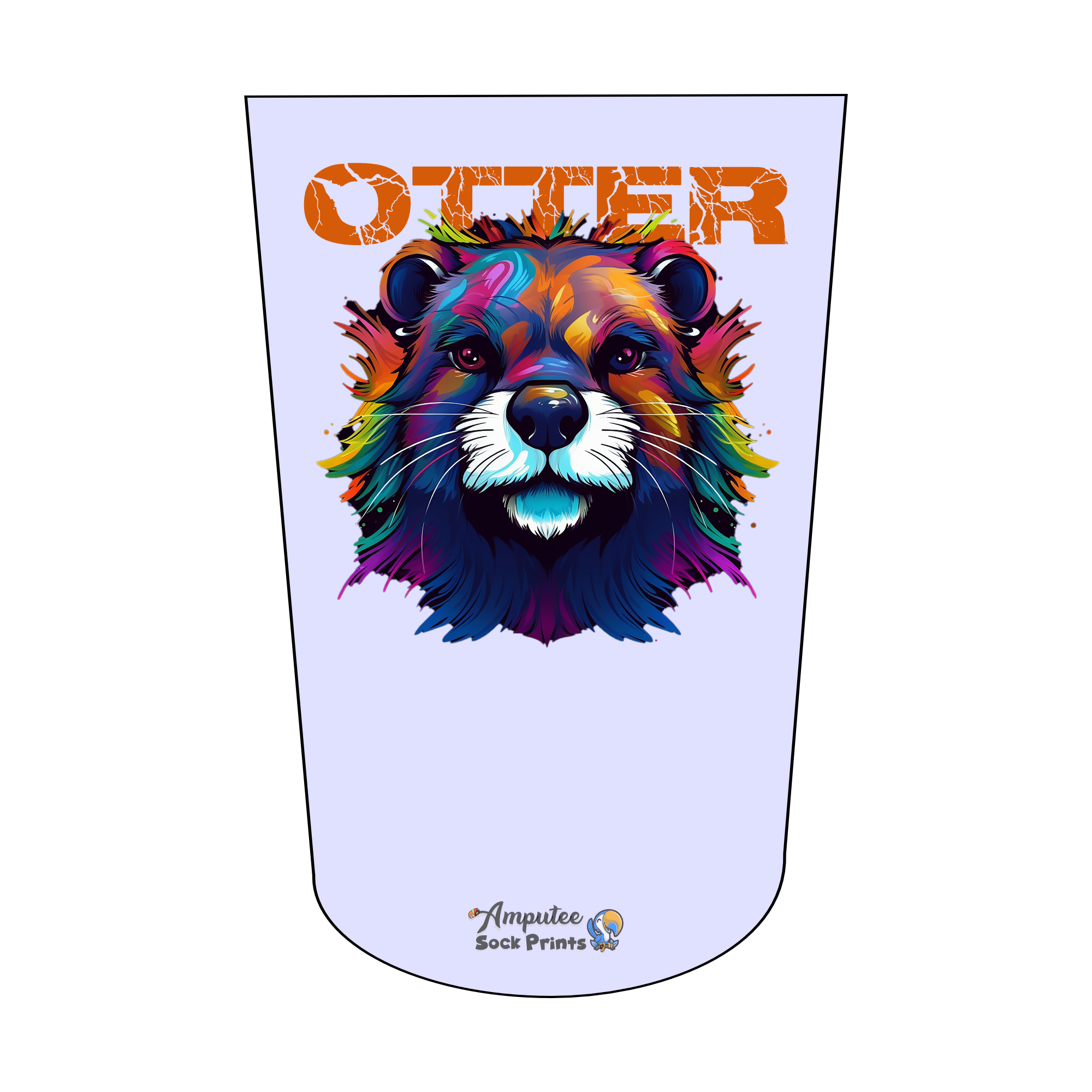 Amputee Socksa Popart Otter V1 BTKA REG