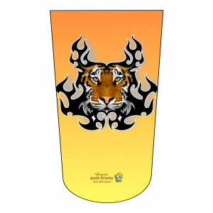 amputee sock Tiger Flame V1 BTKA