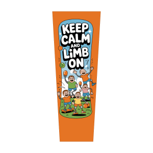 Prosthetic Sleeve, Keep calm limb on V2