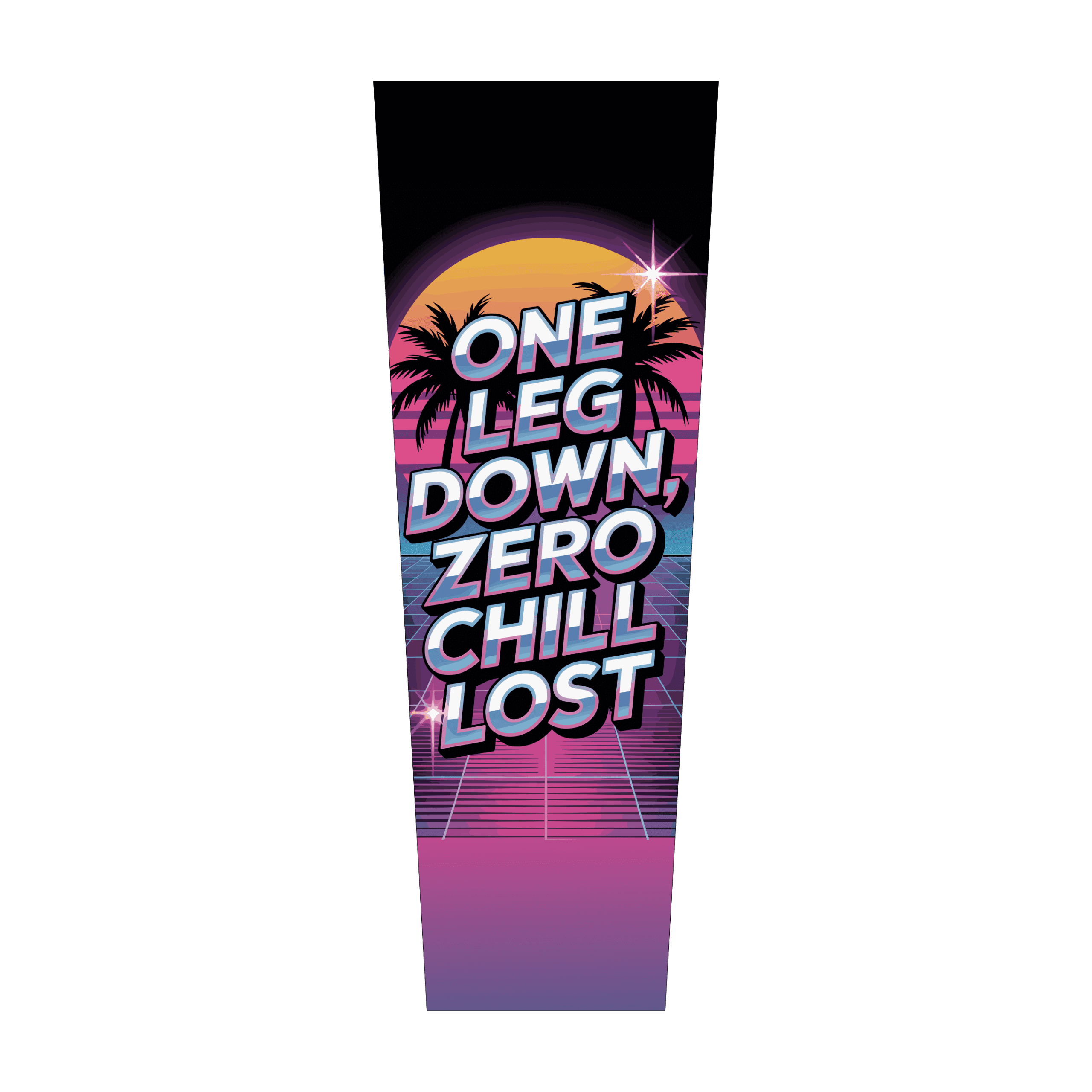 Prosthetic Sleeve, One leg down zero chill lost V2