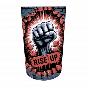 Amputee sock, Fist through wall V2 BTKA