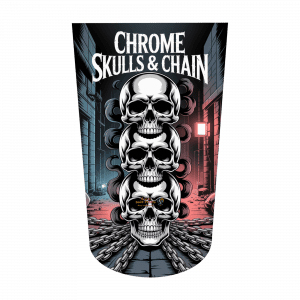 amputee sock, Skull n chains V3 BTKA